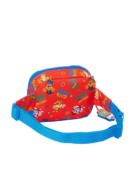Paw Patrol Παιδικό Τσαντάκι Μέσης Μπλε 14x4x11εκ.