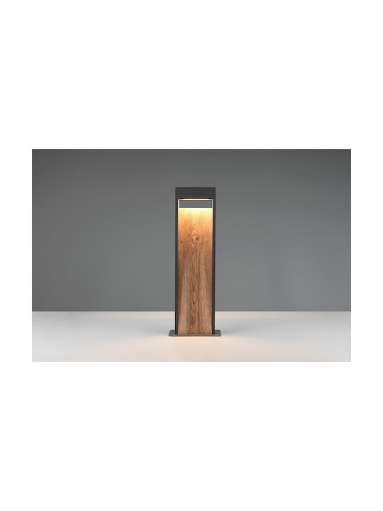 Trio Lighting Φωτιστικό Κολωνάκι LED Εξωτερικού Χώρου με Θερμό Λευκό Φως Ροζ