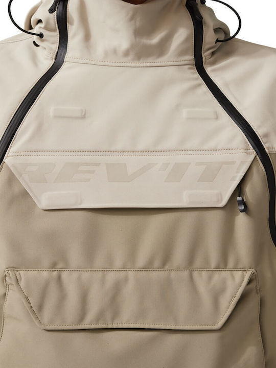 Rev'IT Altair H2O Winter Men's Motorcycle Jacket Softshell Waterproof Sand