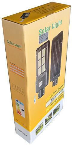 Invictus HSL-LY120 Ηλιακό Φωτιστικό Δρόμου 120W Ψυχρό Λευκό 6000K με Τηλεχειριστήριο IP65 65x26.5x7εκ.