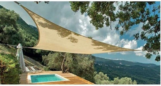 Chios Hellas Dreieck Sonnensegel Ecru 3x3m
