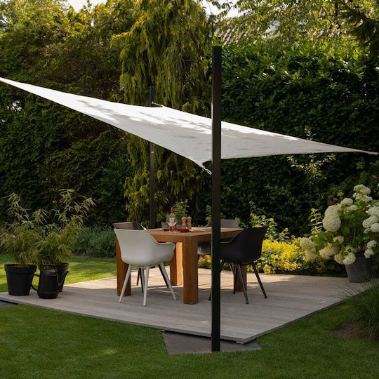 Nesling Pătrat Umbrela Sail Albastru marin 3.6x3.6m 285gr/m²