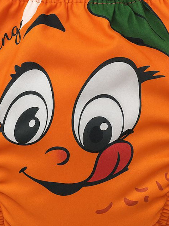 Poopes Παιδικό Εσώρουχο Πάνα Orange