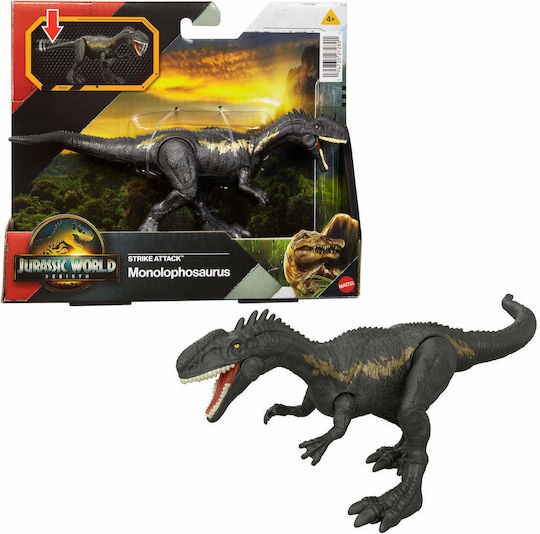 Action-Figur Monolophosaurus Jurassische Welt Dinosaurier 18cm.