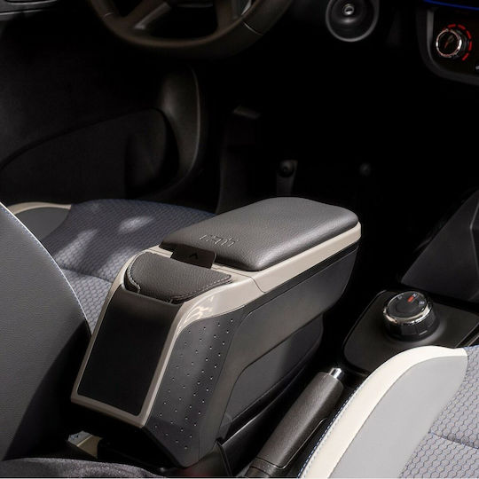 Rati Armster Car PU Armrest for Chevrolet G Opel Astra Black