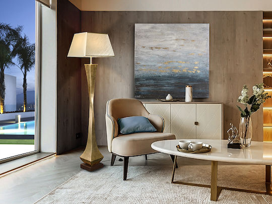 Deco Φωτιστικό Δαπέδου Υ172εκ. Χρυσό Deco Φωτιστικό Δαπέδου Υ172εκ. Χρυσό