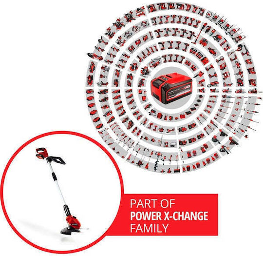 Einhell GE-CT 18 Li Kit Brush Cutter Shoulder / Hand Battery