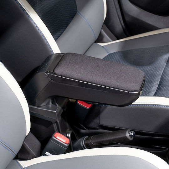 Rati Armster Car Fabric Armrest for Hyundai i20 2009-2014 Black