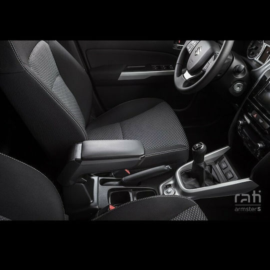 Rati Armster Car PU Armrest for Suzuki SX4 S-Cross Black