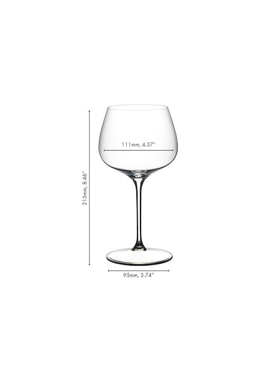 Riedel Σετ Ποτήρια Λευκού Κρασιού / Κοκτέιλ/Ποτού από Κρύσταλλο 2τμχ