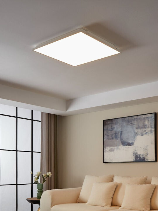 Eglo Herrora Τετράγωνο Χωνευτό LED Panel 31.8W με Ρυθμιζόμενο Λευκό Φως 59.5x59.5εκ.
