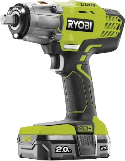 Ryobi RYLL18IW3B Ударен гайковерт Соло с Приемник 1/2" & 1/4"