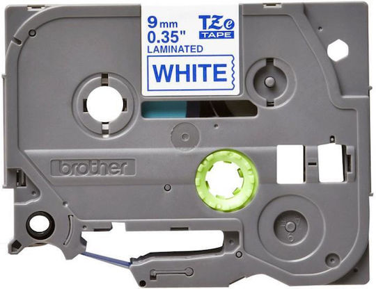 Brother TZe-223 Ταινία Ετικετογράφου 8m x 9mm σε Λευκό Χρώμα Συμβατή με Brother TZe/TZ