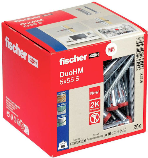 fischer Oops Plastic 5x55mm