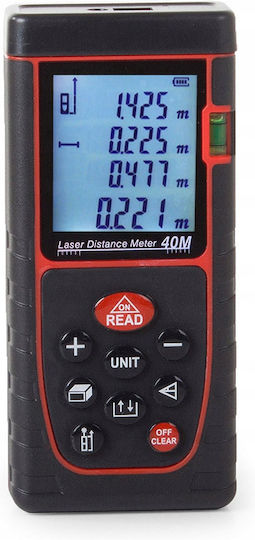 Verk Group Laser Distance Meter AT11277 with Range up to 40m