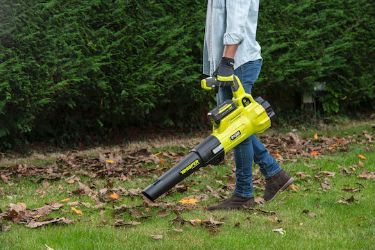 Ryobi Laubbläser Handheld Akku 36V Solo mit Maximaler Luftgeschwindigkeit 176km/h