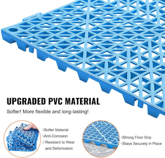 Set of 55 Blue Drainage Tiles Vevor 30x30 cm Hzxsjdd1212yp3roiv0