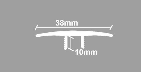 Newplan Προφίλ Αλουμινίου 275x3.8εκ.