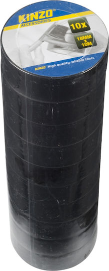 Kinzo Insulation Tape 18mm x 10m 10pcs