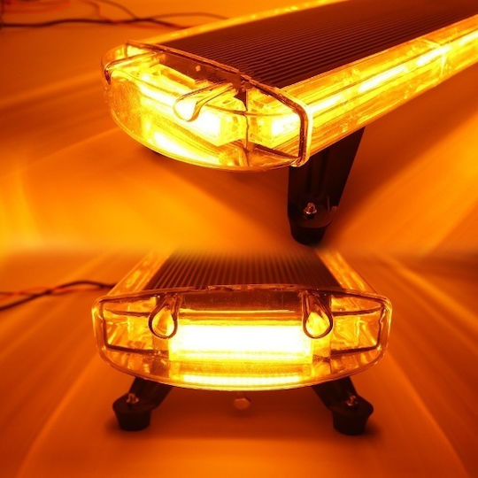Notfall-Autolichter LED 12V Wasserdicht 97.5cm mit Orange Beleuchtung
