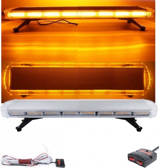 Notfall-Autolichter LED 12V Wasserdicht 97.5cm mit Orange Beleuchtung