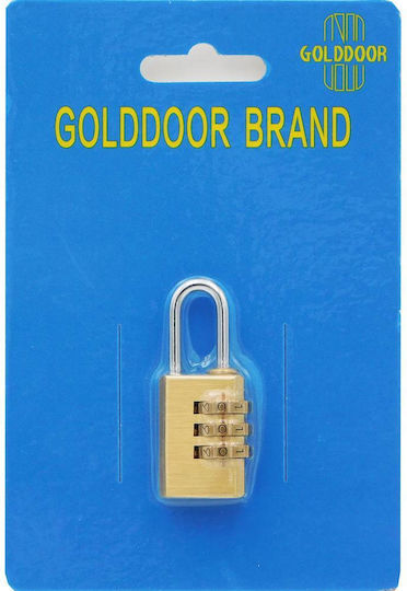 Golddoor Лукето Заключване на скоба Комбинация 20мм 1бр