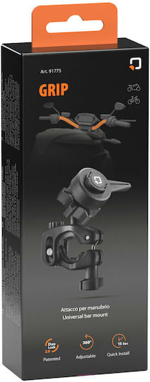 Lampa Moto Grip Duolock 2.0 Mount Phone Motorcycle with Clip for Steering Wheel