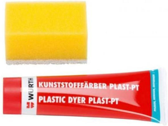 Wurth Plastic Dyer Plast-PT антрацитен Пасти за поправка за Драскотини на Автомобила 75мл
