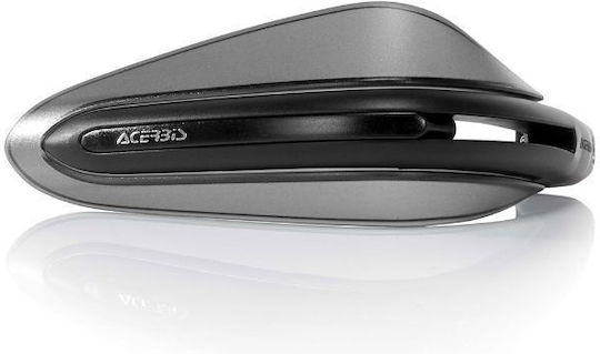Acerbis Motorcycle Protective Hand Guards Dual Road in Gray Colour