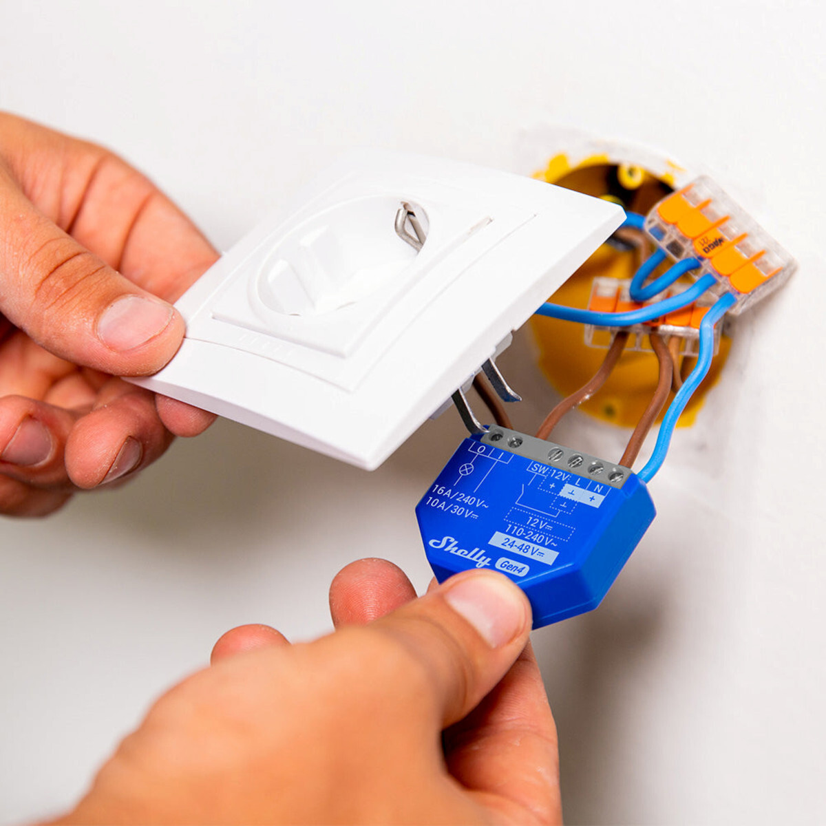 Shelly 1 Gen4 Smart Switch 1 Καναλιού Wi-Fi, Bluetooth, ZigBee & RF 10A (με Ουδέτερο)