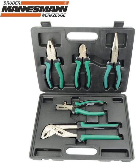Mannesmann Set de clești Drepte Lungime 177.8mm 5buc