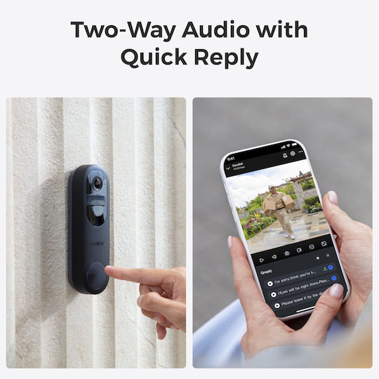 Reolink Wi-Fi Doorbell Black