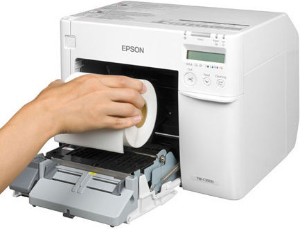 Epson C3500 Εκτυπωτής Ετικετών USB, Serial, Ethernet Έγχρωμος