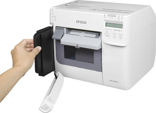 Epson C3500 Εκτυπωτής Ετικετών USB, Serial, Ethernet Έγχρωμος