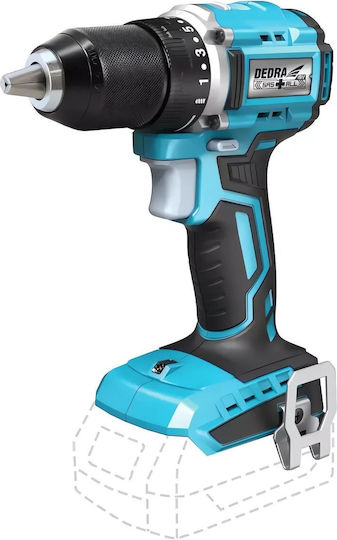 Dedra DED7143 Δραπανοκατσάβιδο Μπαταρίας Solo Brushless 18V