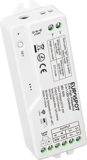 Eurospot Led High Frequency Controller 2in1 2.4rf+ Push Dim Eu6250