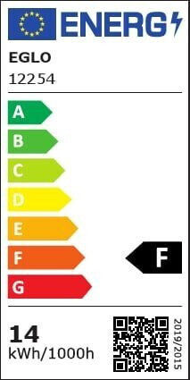 Eglo Smart Λάμπα LED 13.5W για Ντουί E27 και Σχήμα G95 RGB 1300lm