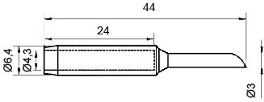 Soldering Iron Tip N9-3 Zd-8916 Zd-8917b Zd-8936