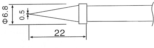 Vtools Μύτη Κολλητηρίου C1-2