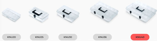 Prosperplast Tool Case Plastic Dimensions: W40xD29.8xH8.5cm