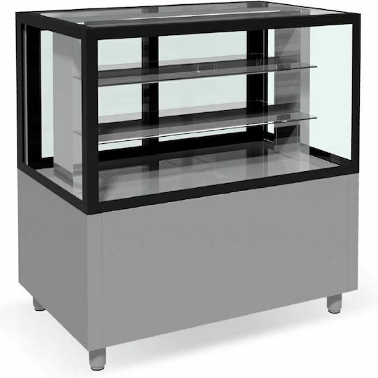 Bambas Frost Vitrină de Congelare De Podea cu Capacitate 10x3/4 GN 138x70x120cm BFK 138