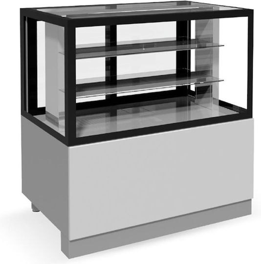 Bambas Frost Vitrină de Congelare De Podea cu Capacitate 10x1/2 GN 108x70x120cm BFK 108