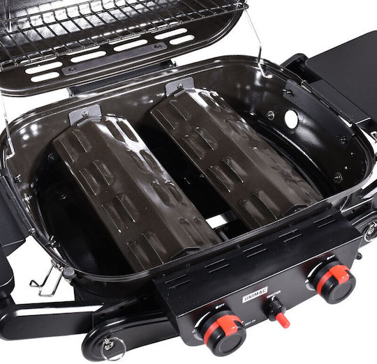 Unimac Portable Gas Grill with 2 pcs 5kW