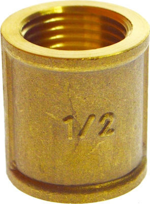 Remer Θηλυκή Μούφα Ορειχάλκινη 1/2" 2mm 454
