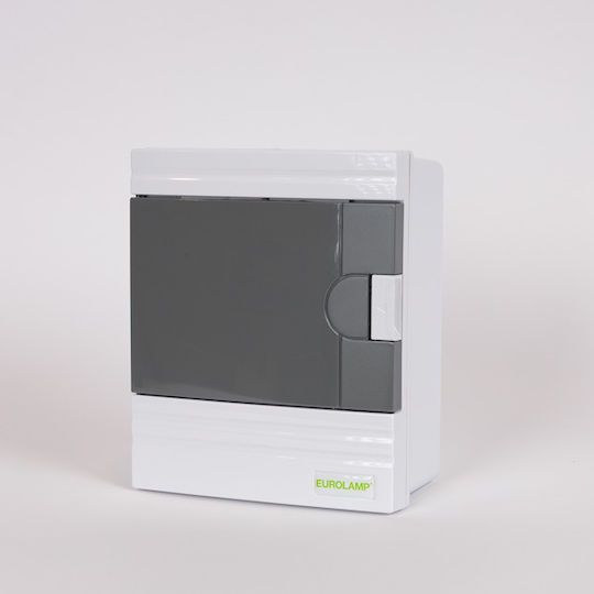 Eurolamp Wall mounted 6-Elements Fuse Box with 1 Row W170xH130xD95mm