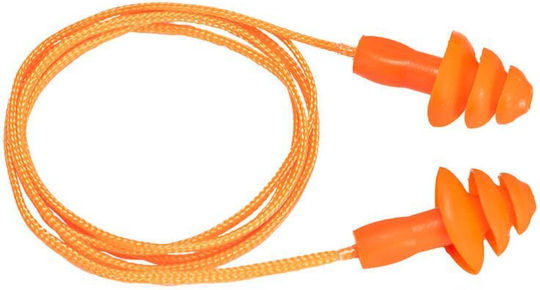 Portwest EP04ORR Electronic Safety Earmuffs with Cord Quantity 50 pcs