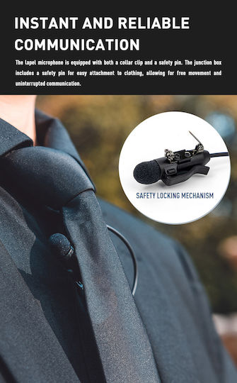 Earmor P21 Kenwood Headset-Mikrofon