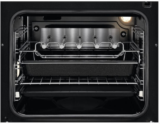 AEG 5000 Surroundcook Κουζίνα 73lt με Κεραμικές Εστίες Π59.6εκ. Inox