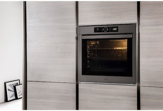 Whirlpool Φούρνος άνω Πάγκου 73lt Π59.5εκ. Inox