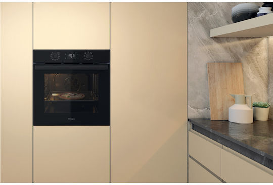 Whirlpool Φούρνος άνω Πάγκου 71lt Π59.5εκ. Μαύρος